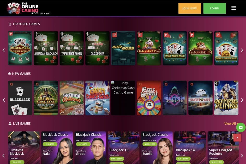 TheOnlineCasino Cash App Casino